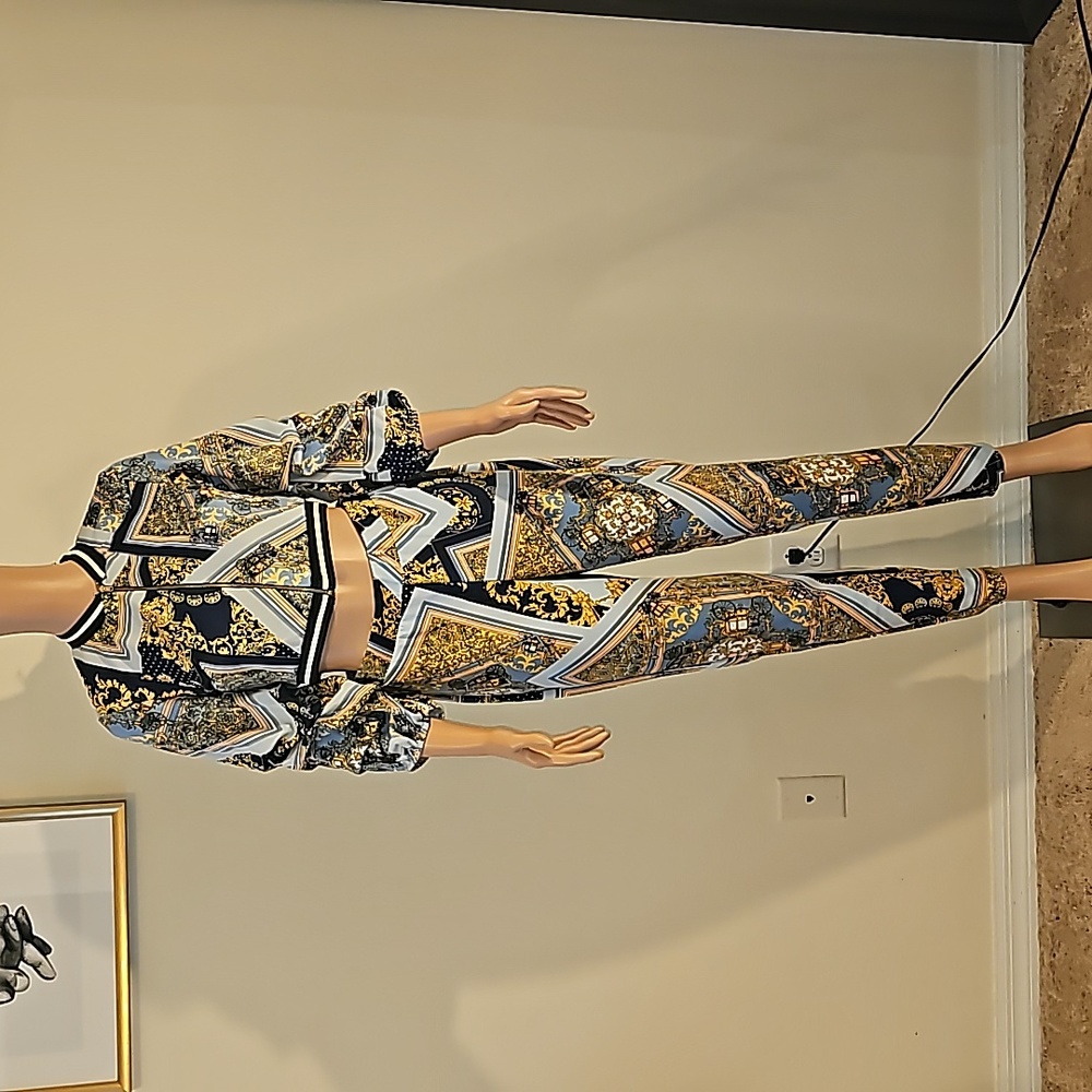 Pant Set - Multi Blue - Picture 5 of 8